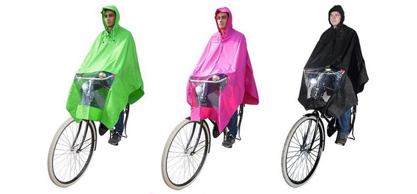 wit draaipunt presentatie Regenkleding voor op de fiets - Pimpjefiets